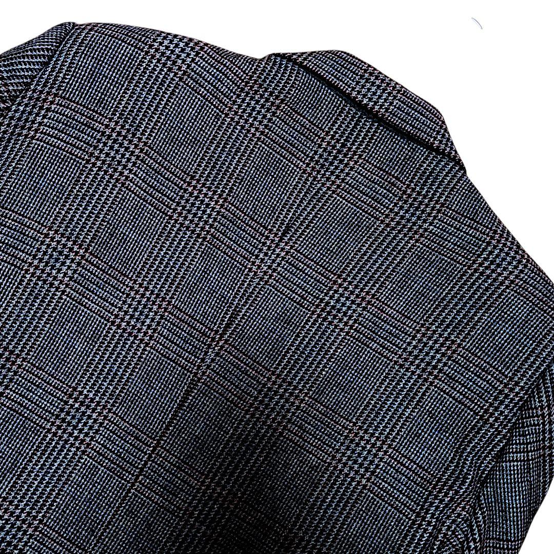 Burberrysグレンチェックウールテーラードジャケット 旧タグ　メンズL相当