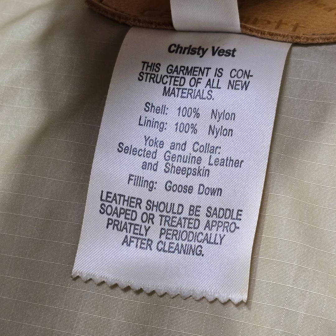 ロッキーマウンテンフェザーベッド カーハート ダウンベスト クリスティ 42