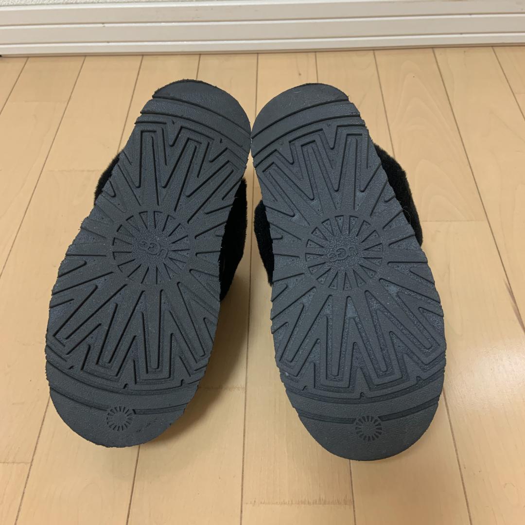 UGGディスケット　US6　23センチ　正規品　ムートン　スリッポン　黒