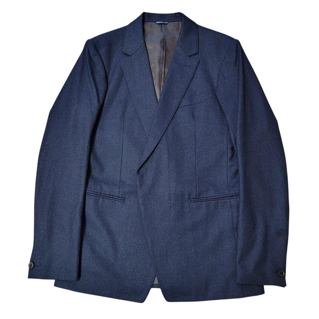 ほぼ未使用 ジュンハシモト カノニコ120 セミダブルジャケット パンツ スーツ
