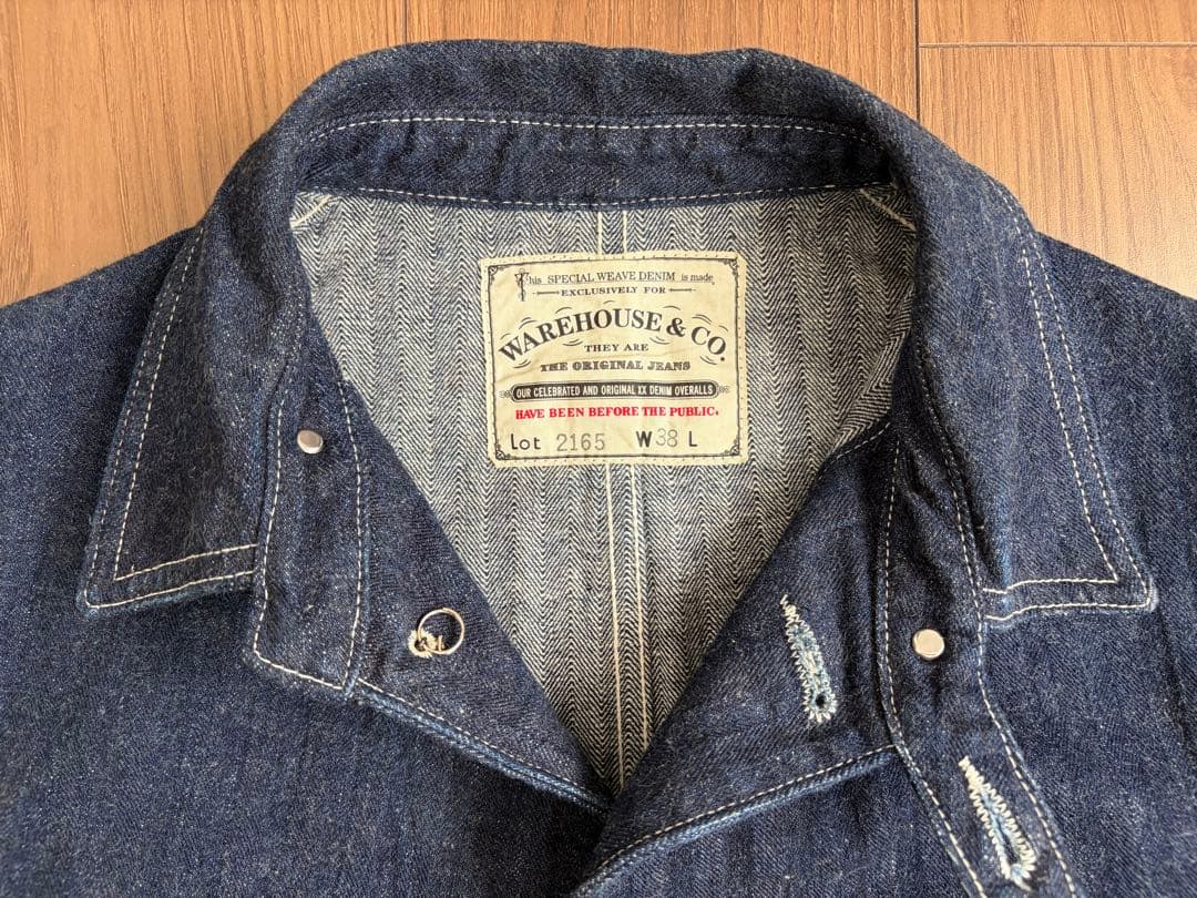 WAREHOUSE ウエアハウス Lot.2165 ヘリンボーンカバーオール38