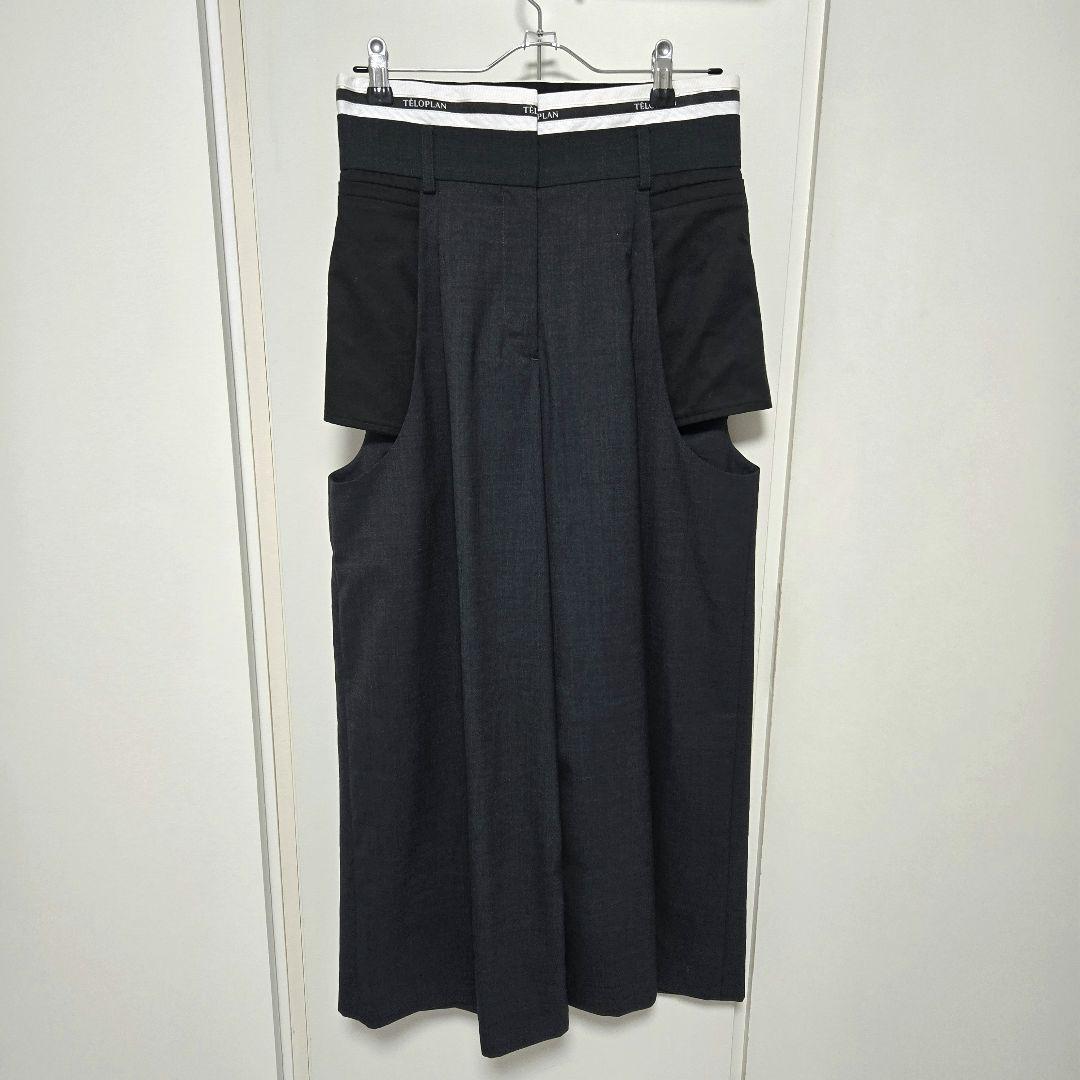 Teloplan Haruki trousers Sサイズ　ブラック