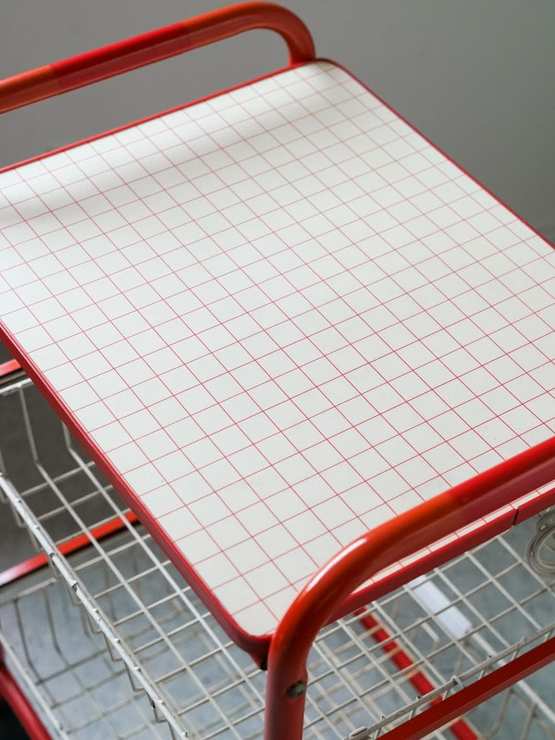 70-80's vintage ワゴンラック レトロポップ ポストモダン