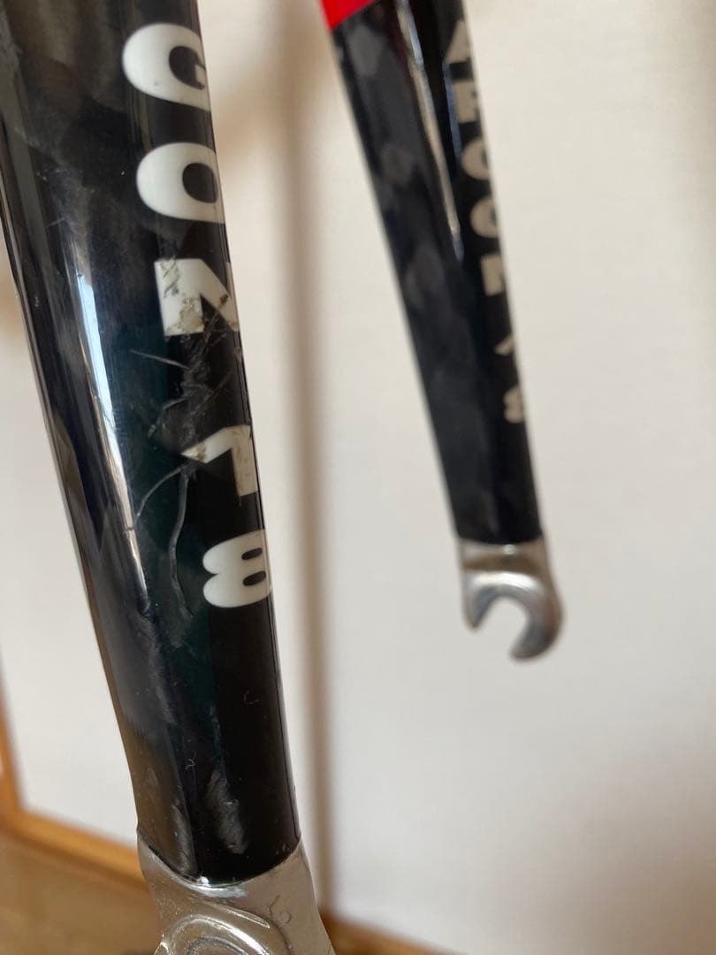 ARGON18 ロードバイクフレーム ブラック/レッド サイズ XS アルテグラ