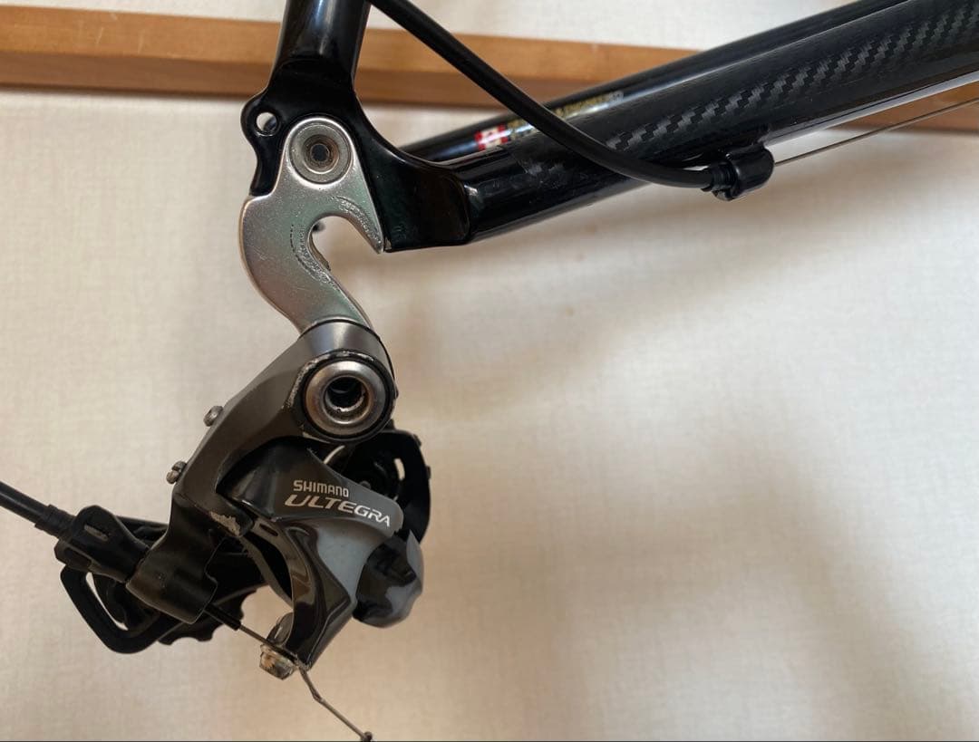 ARGON18 ロードバイクフレーム ブラック/レッド サイズ XS アルテグラ