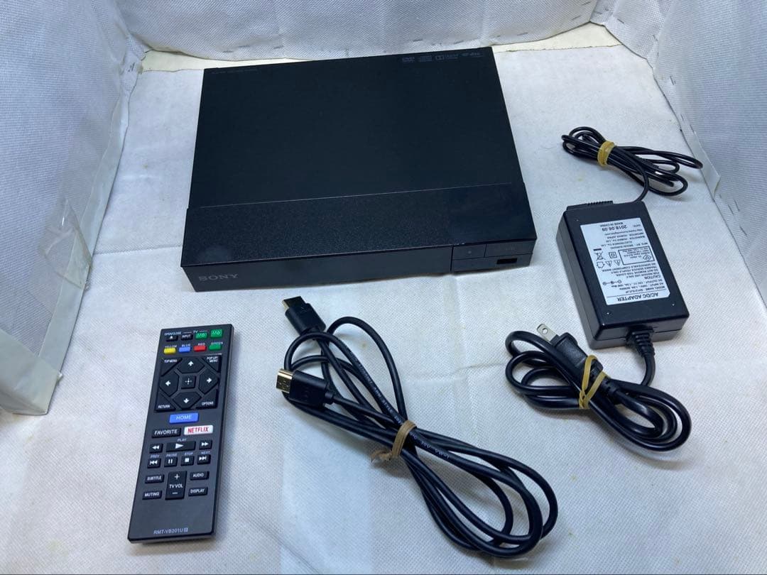 SONY ブルーレイプレーヤー BDP-S1500　2019年製　動作品