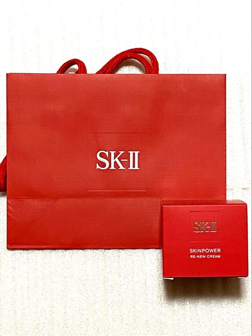 SKーII スキンパワーリニュークリーム50g+ミニ紙袋セット