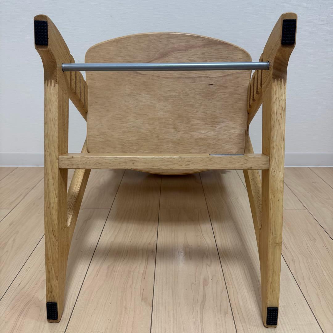 【極美品】大和屋 すくすくチェアスリムプラス テーブル＆ガード付 ※除菌清掃済