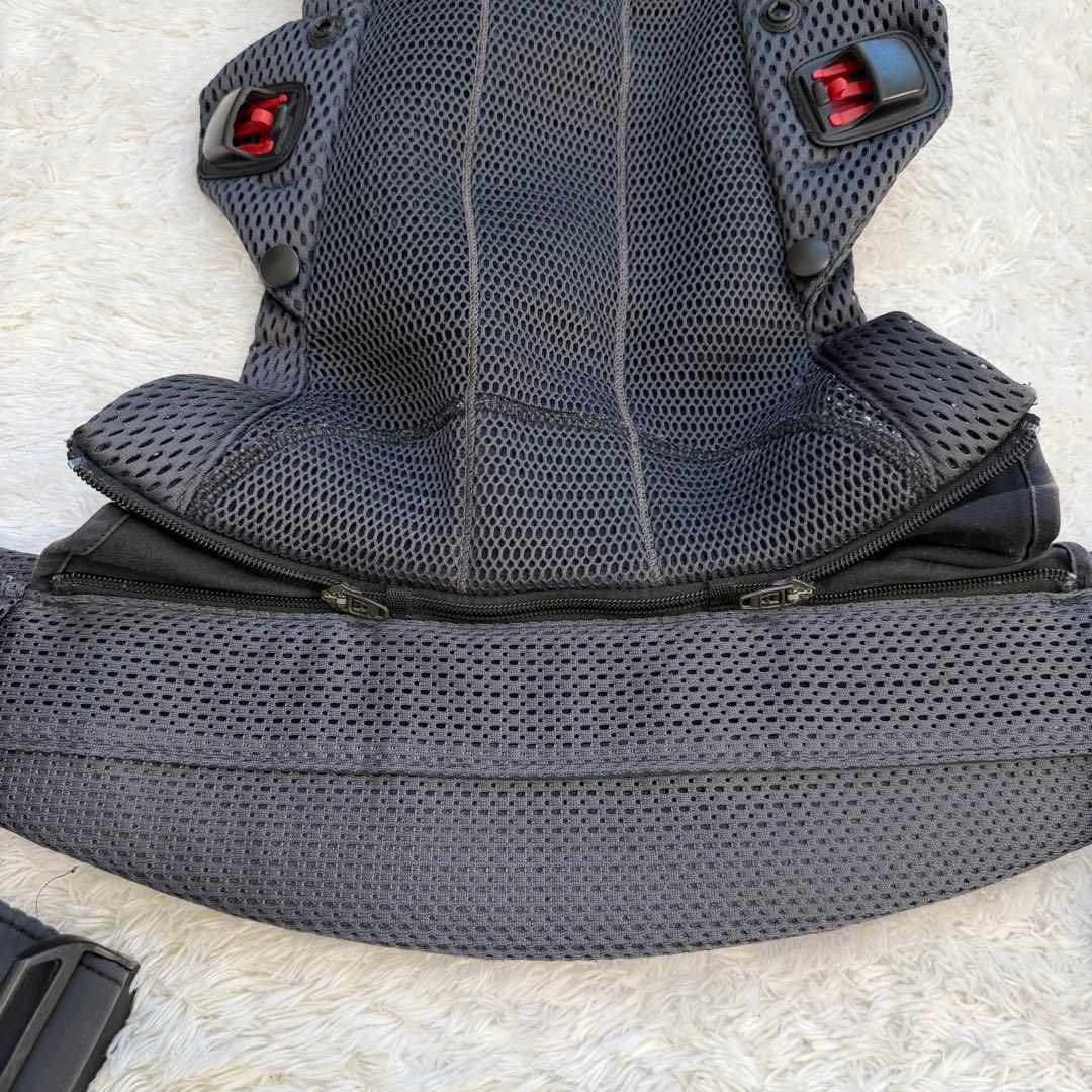 にこにこまんベビービョルン ハーモニー 抱っこ紐 メッシュ アンスラサイト