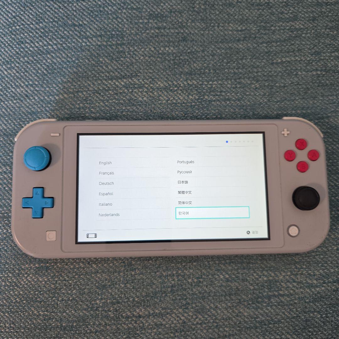 任天堂　Switch スイッチ Lite ザシアン・ザマゼンタ　ジャンク