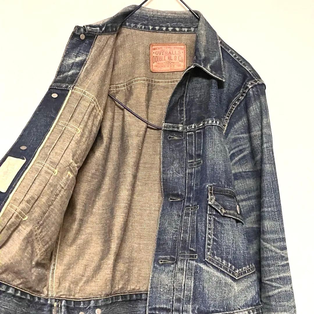 値下げ✨【雰囲気⭕️】RRL 2nd ウエストビューデニム　トラッカージャケット