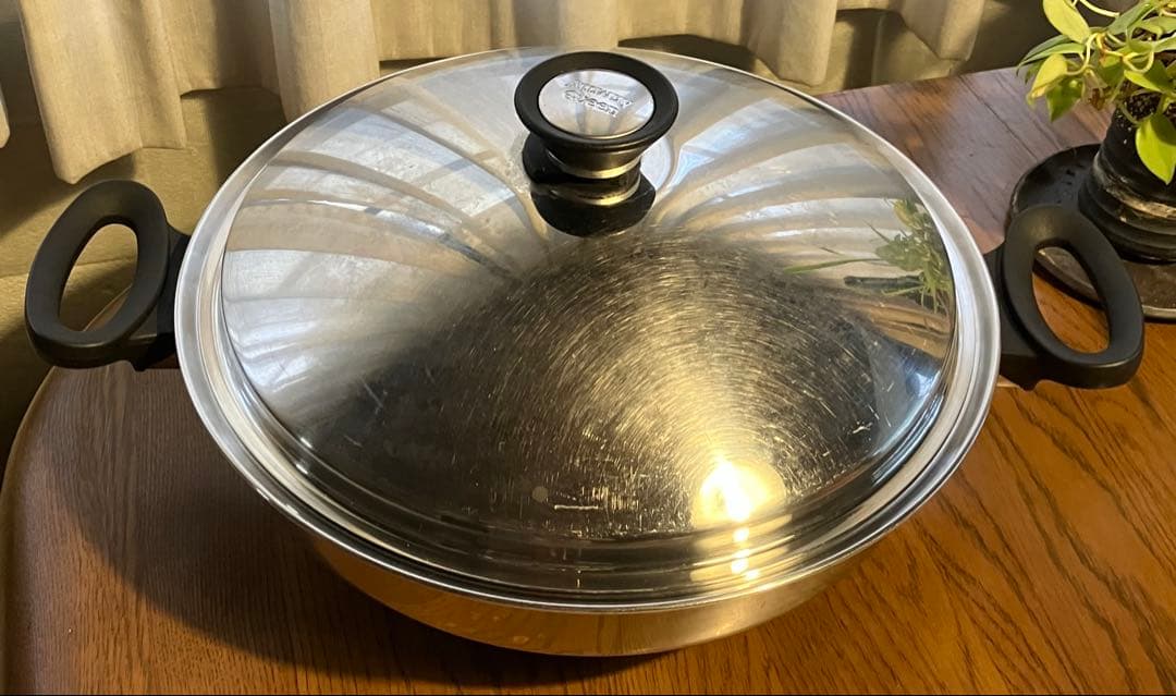 Amway Queen アムウェイ クイーン ステンレス 中華鍋 フライパン