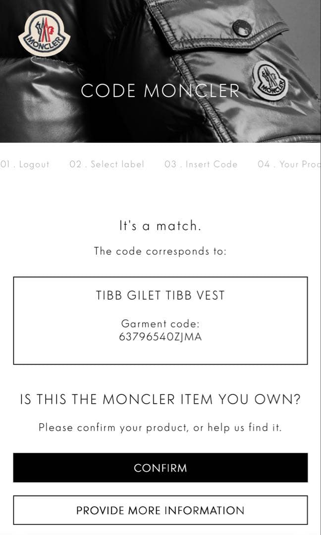 【新品同様】MONCLER TIBB ダウンベスト ブラック0