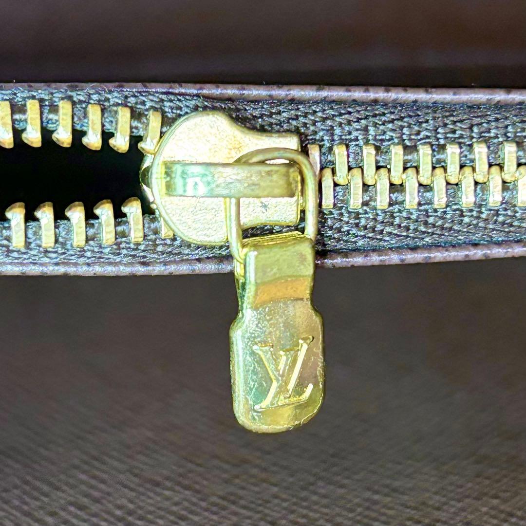 ルイヴィトン　ダミエ　エベヌ　ジッピーウォレット　N60015