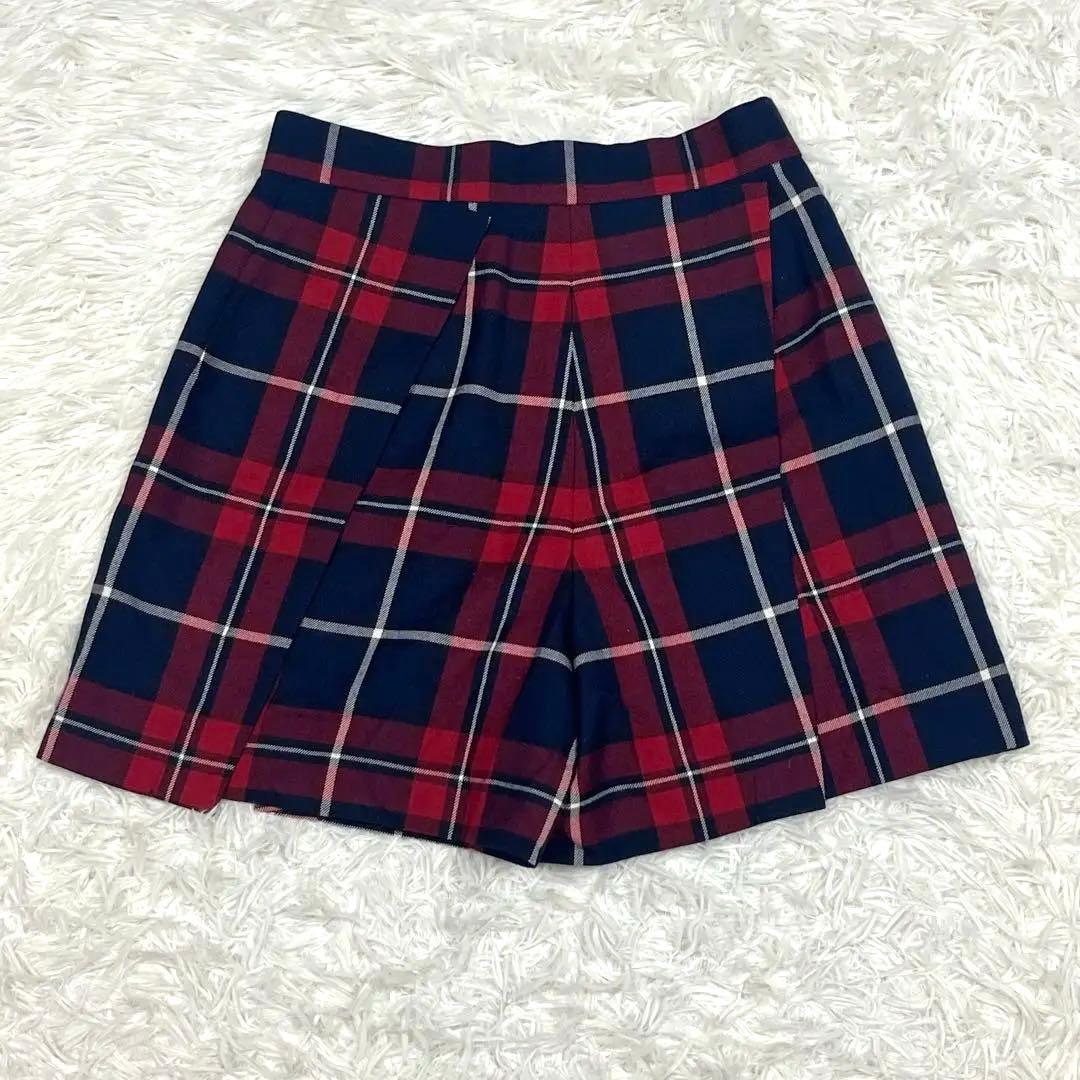 Vivienne Westwood チェック柄ショートパンツ レッド サイズ2