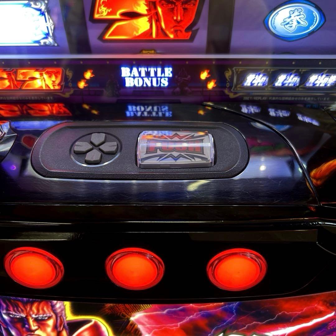 スマスロ「北斗の拳」拳王パネル　パチスロ実機　送料無料