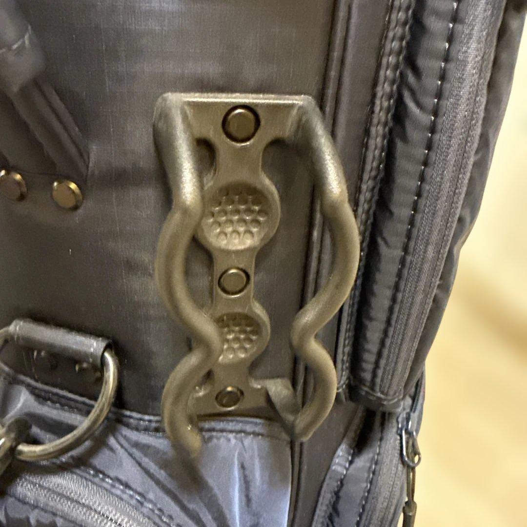 CR-6 BRIEFING ネイビー キャディバッグ 未使用フード付