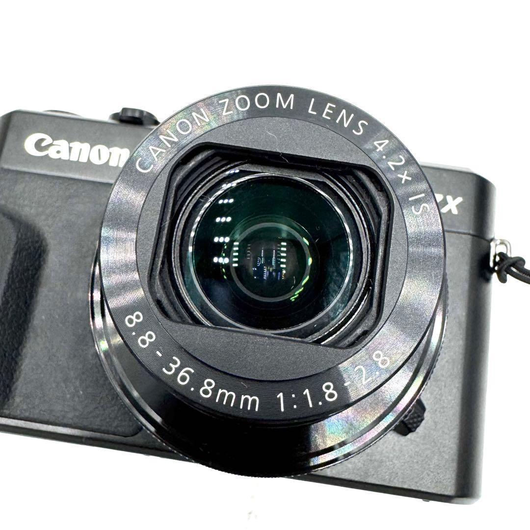 美品 Canon キャノン PowerShot G7X Mark II ブラック
