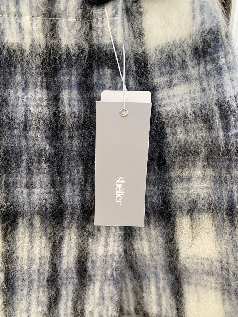 シェリエ sheller モヘアチェック キュロット