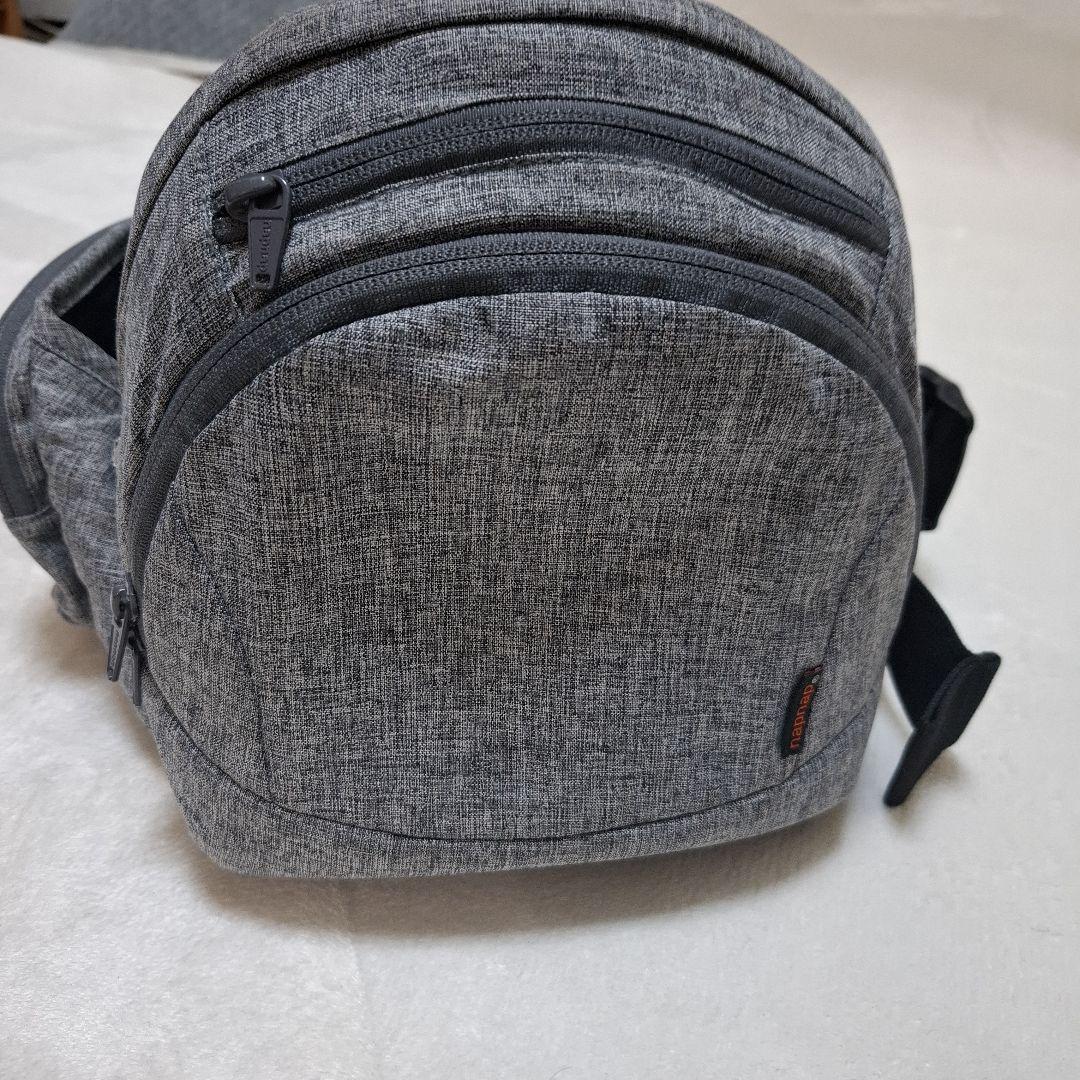 未使用に近い napnap Tran 抱っこ紐 グレー