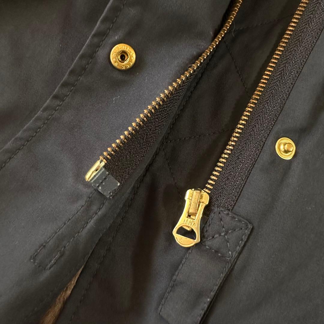 美品♪イエナ ボアライナー付き C/Peモッズコート ファーフード 紺 ネイビー