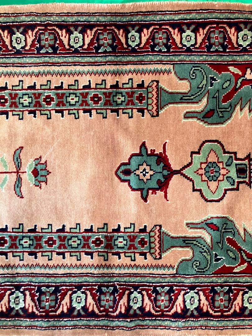 ペルシャ絨毯 ウール 130cm×77.5cm