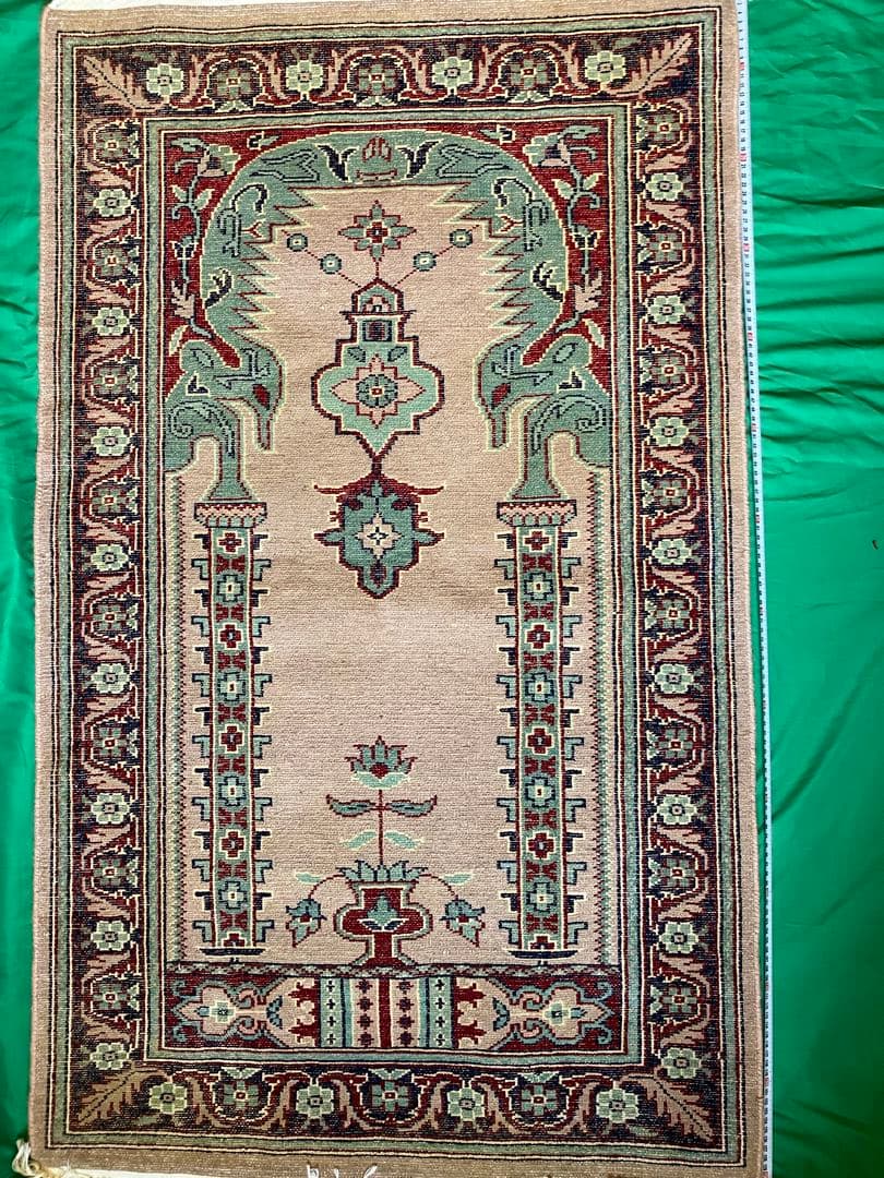 ペルシャ絨毯 ウール 130cm×77.5cm