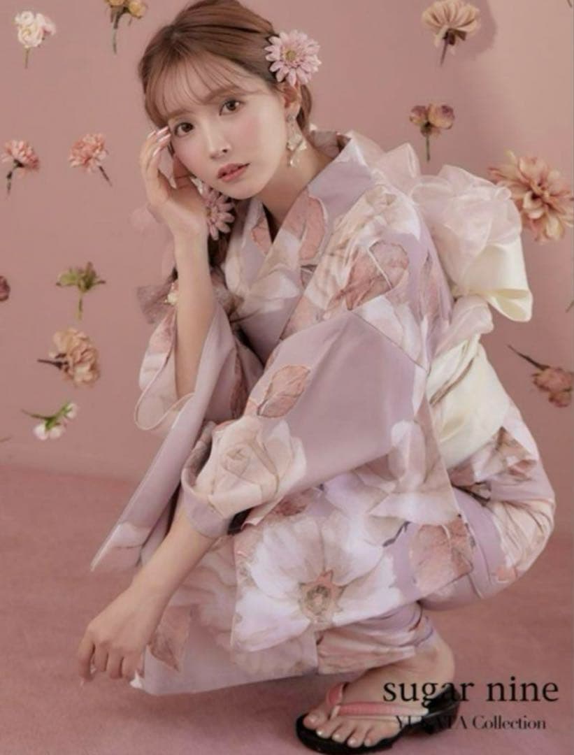 sugar nine 浴衣・帯・下駄セット MANTA