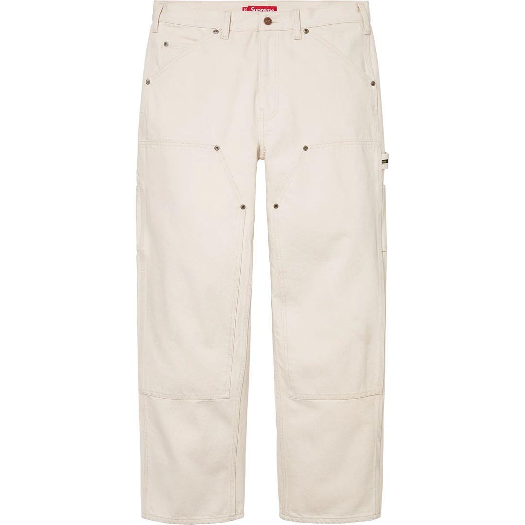 パンツ Supreme Double Knee Painter Pant Natural