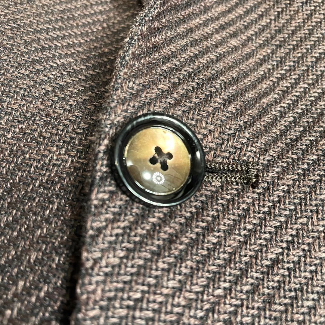 美品 タリアトーレ ブリッラ別注 テーラードジャケット メンズ リネン混