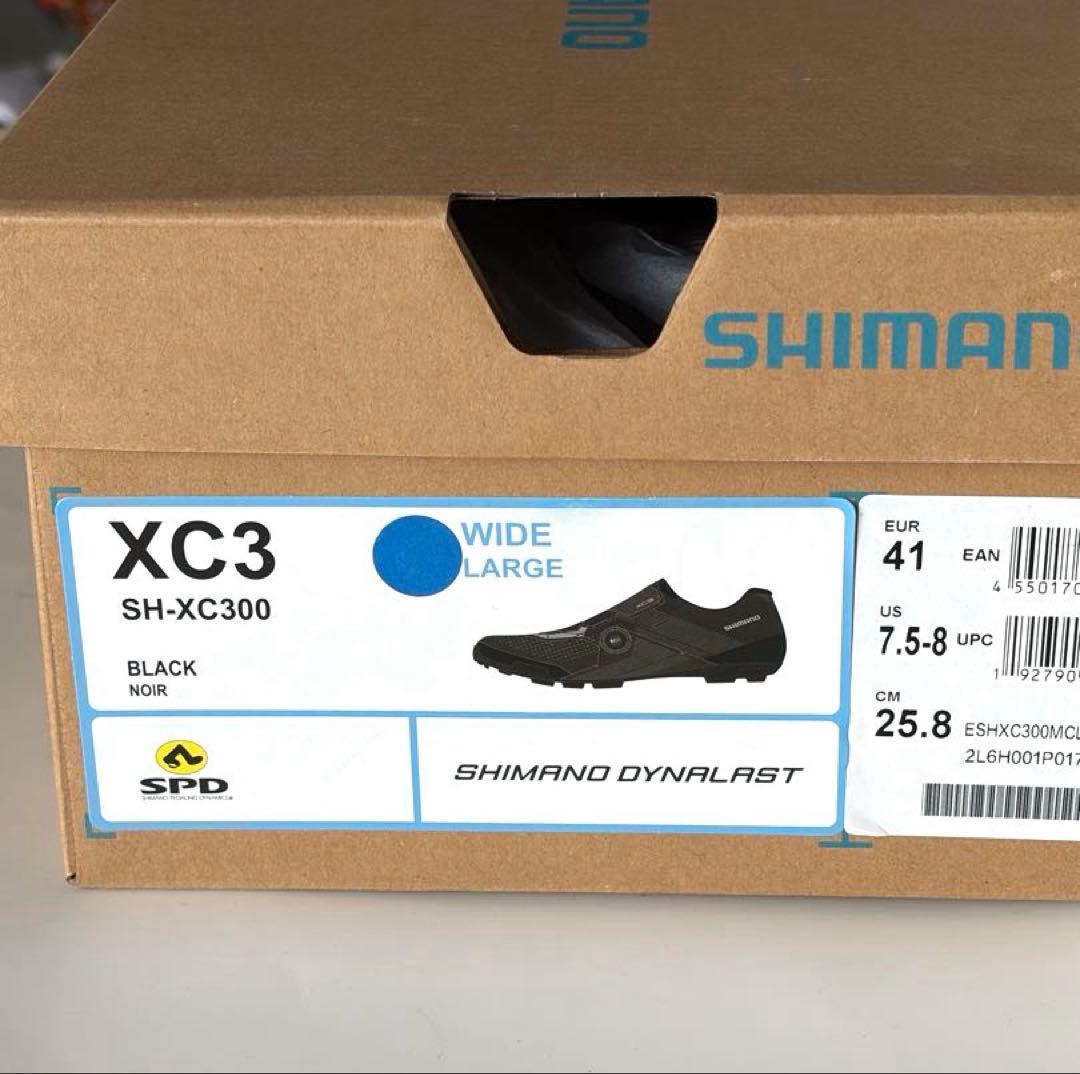 シマノ XC3（SH-XC300 ）SPDビンディング (25.8cm)ワイド