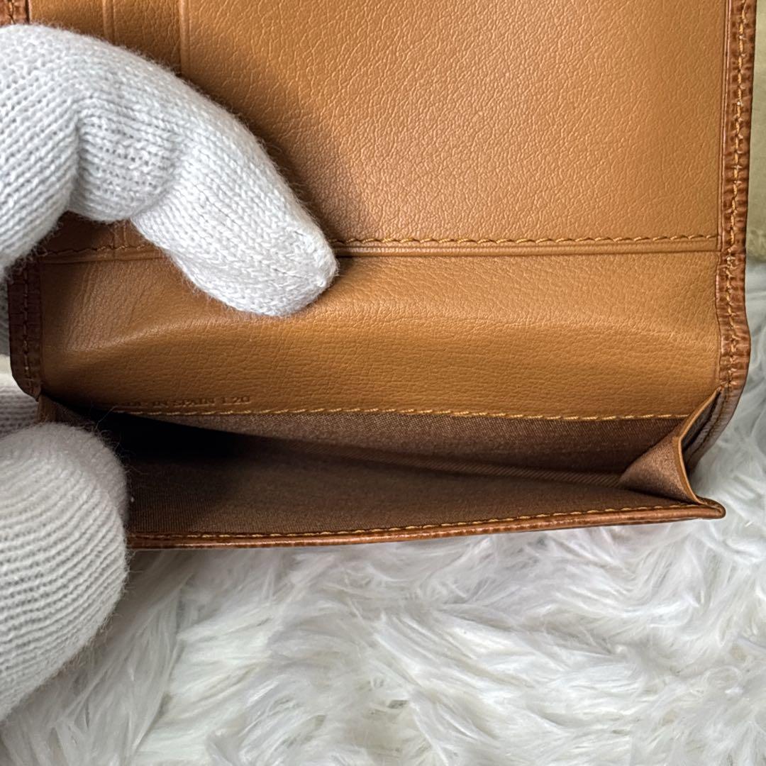 新品未使用　LOEWE ブラウン レザー 名刺入れ　メンズ　レディース