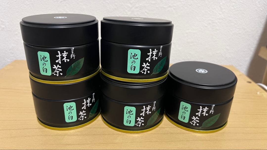 星野製茶園　抹茶 池の白 20g 5個