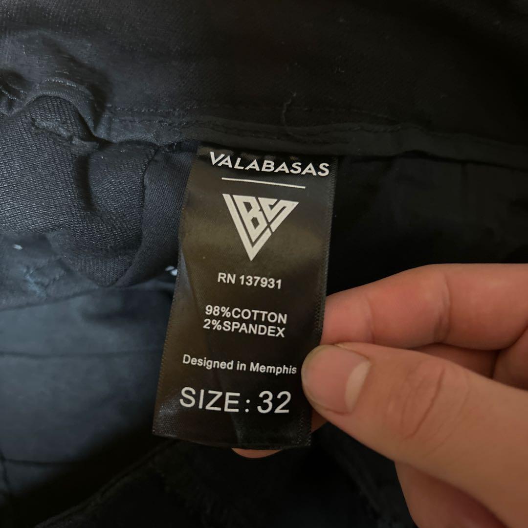 VALABASAS フリンジデニムパンツ サイズ32