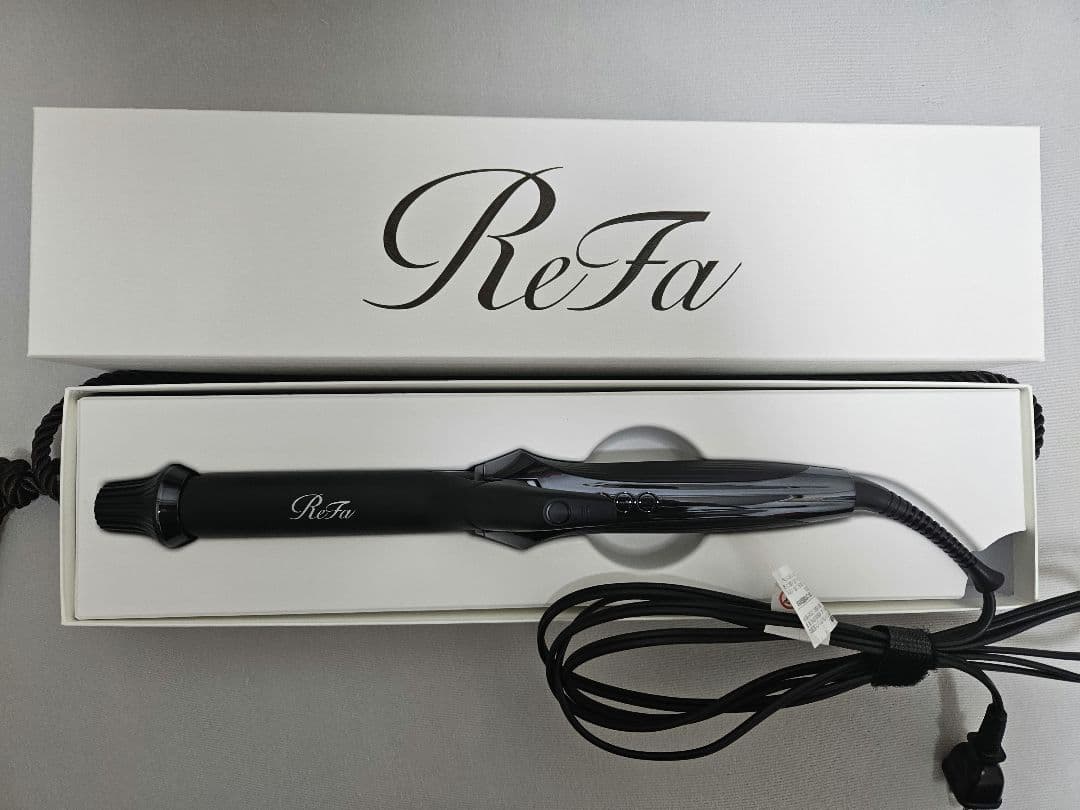 【美品】ReFa リファカールアイロン プロ ブラック φ26
