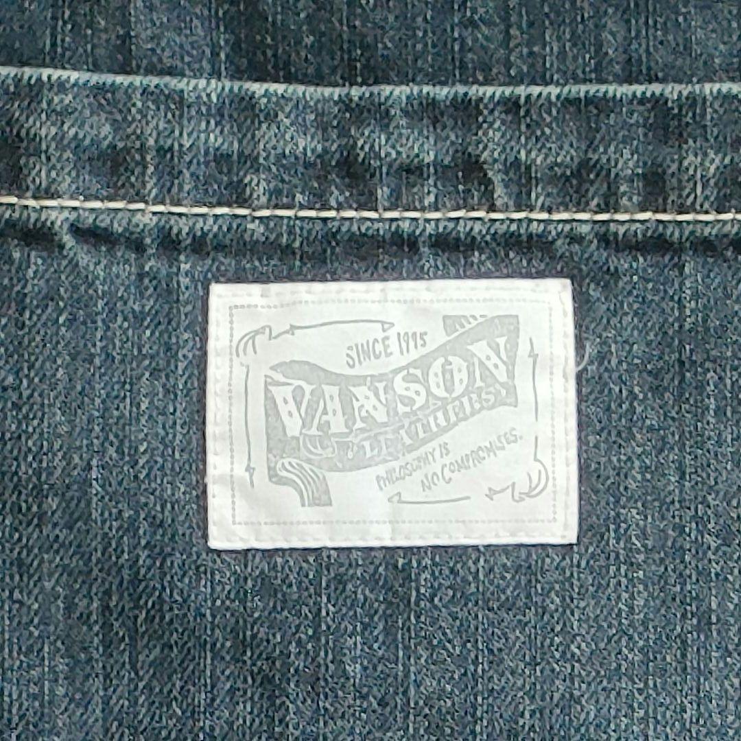 VANSON フライングスター つなぎ オールインワン刺繍 XL