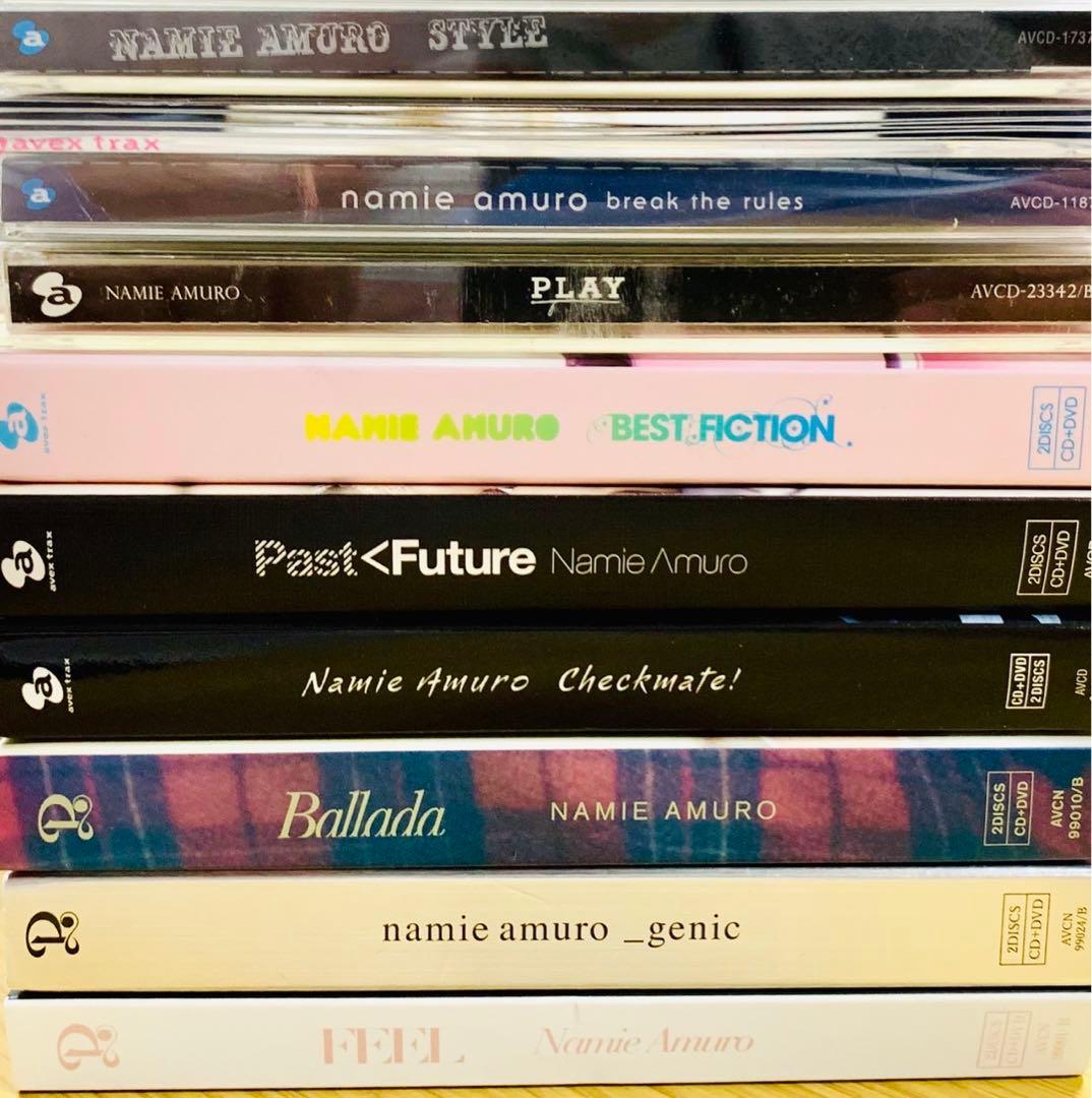 【初回盤】安室奈美恵 CD アルバム 10枚セット CD+DVD 初回限定盤