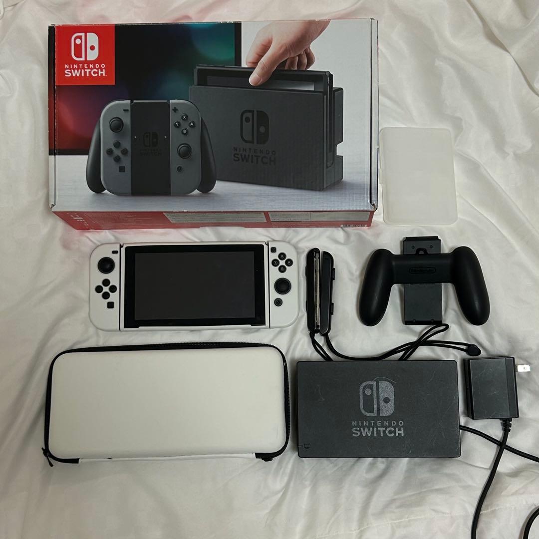 動作確認済 Nintendo Switch 本体 付属品箱あり