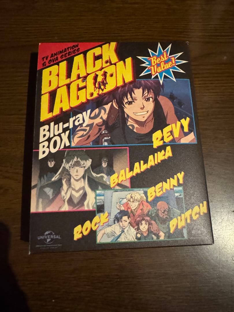 ブラックラグーン Blu-ray-BOX 6枚組
