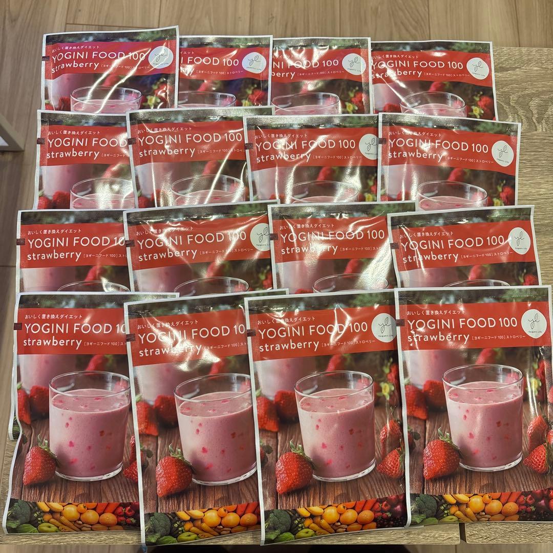 LAVA Yoganic Life ヨギーニフード100 ストロベリー　16個