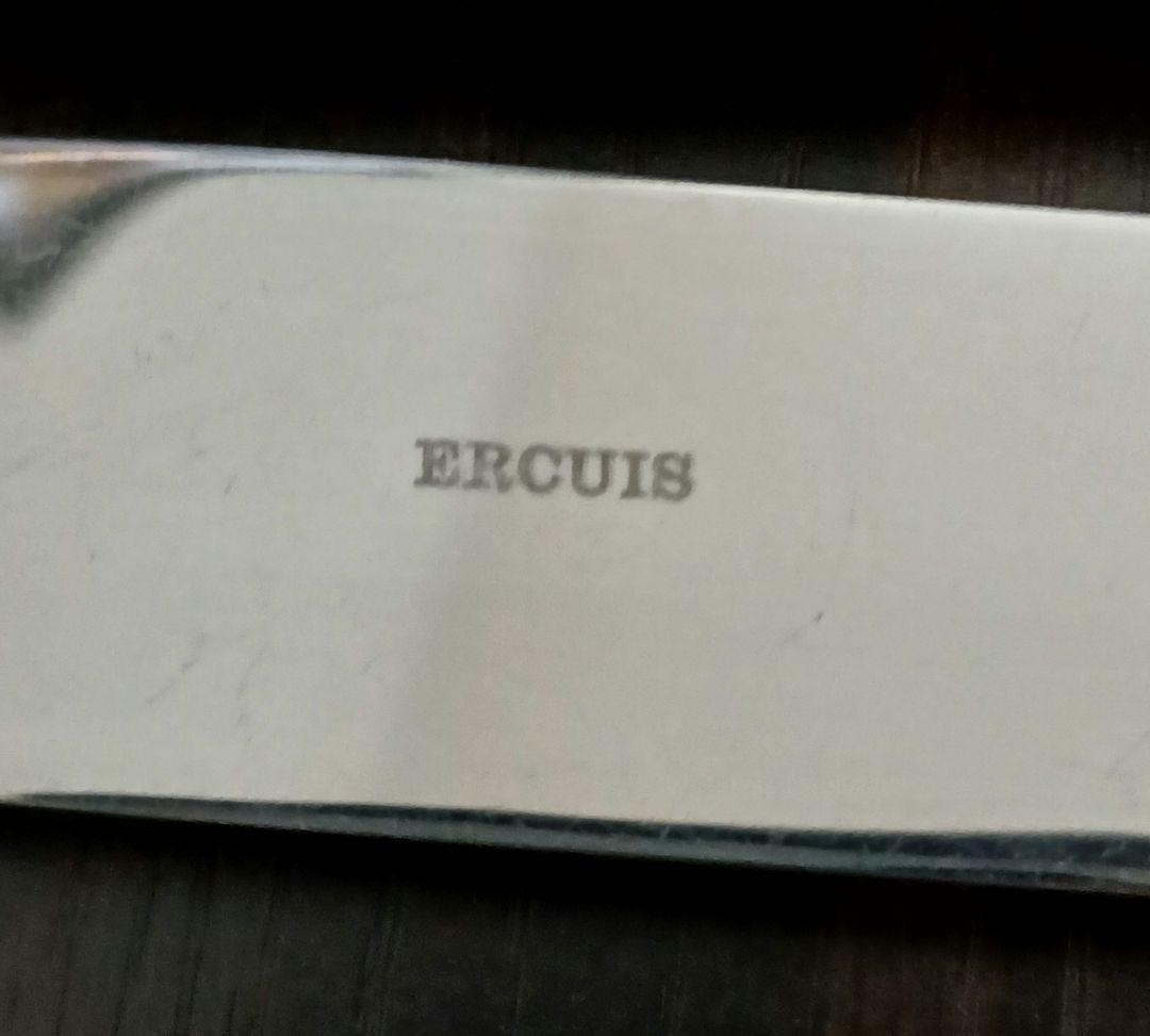 フランス エルキューイ シルバーカトラリーセット/フォーク/ナイフ/スプーン