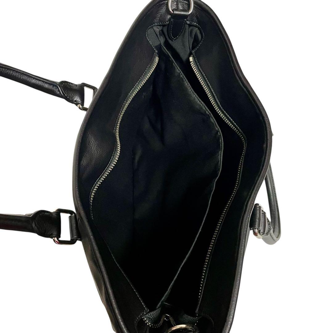 ✨極美品✨COACH コーチ ペリー ビジネスバッグ トートバッグ 2way 黒