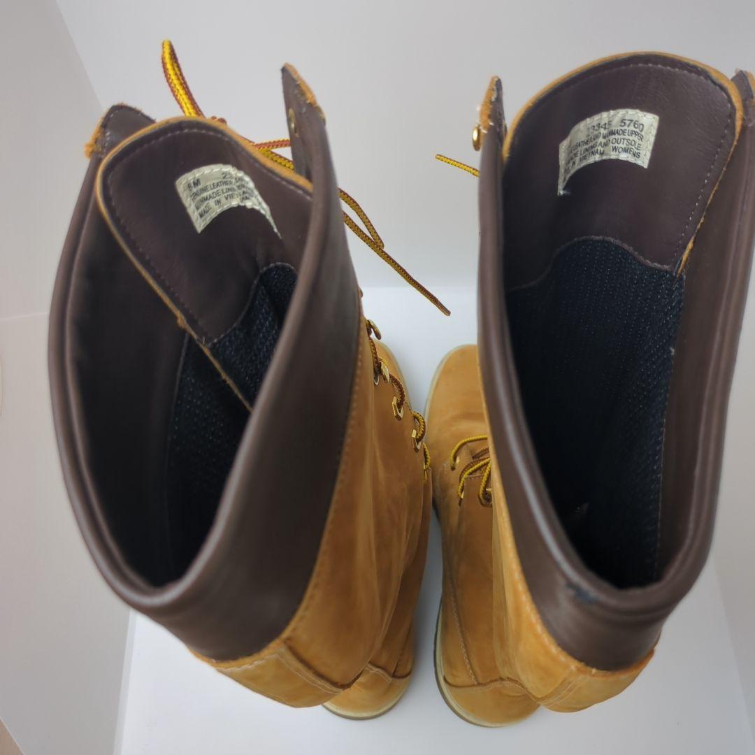 希少　Timberland　8M 26cm ロングブーツ　イエロー 　メンズ