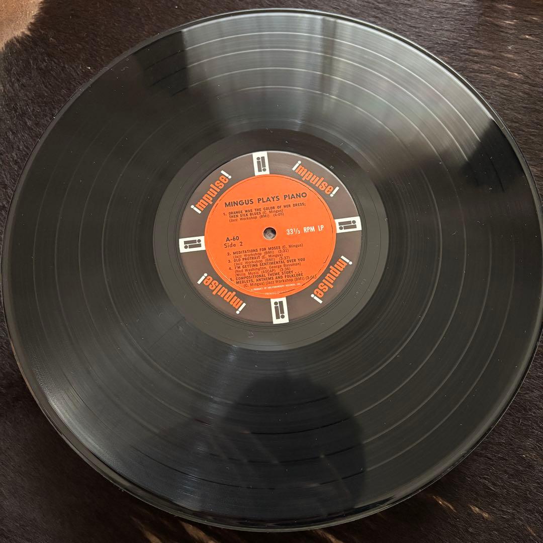 MINGUS PLAYS PIANO RVG オリジナルMONO 極美盤
