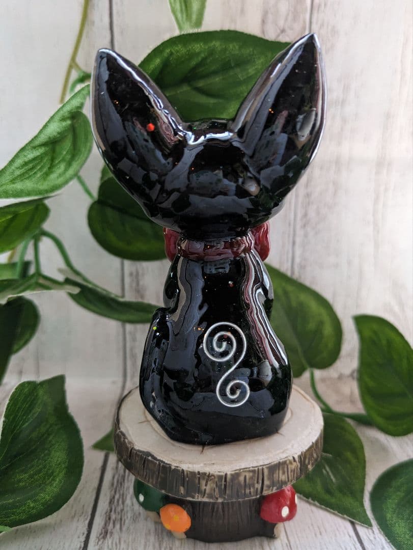 【睦月】レインボーオーラ水晶の魔法のステッキ形オルゴナイト☆他３点