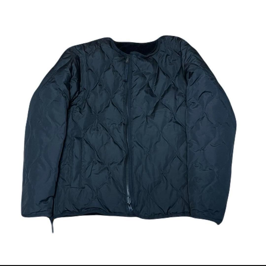 TAION（タイオン）ミリタリー リバーシブル クルーネック ダウンジャケット