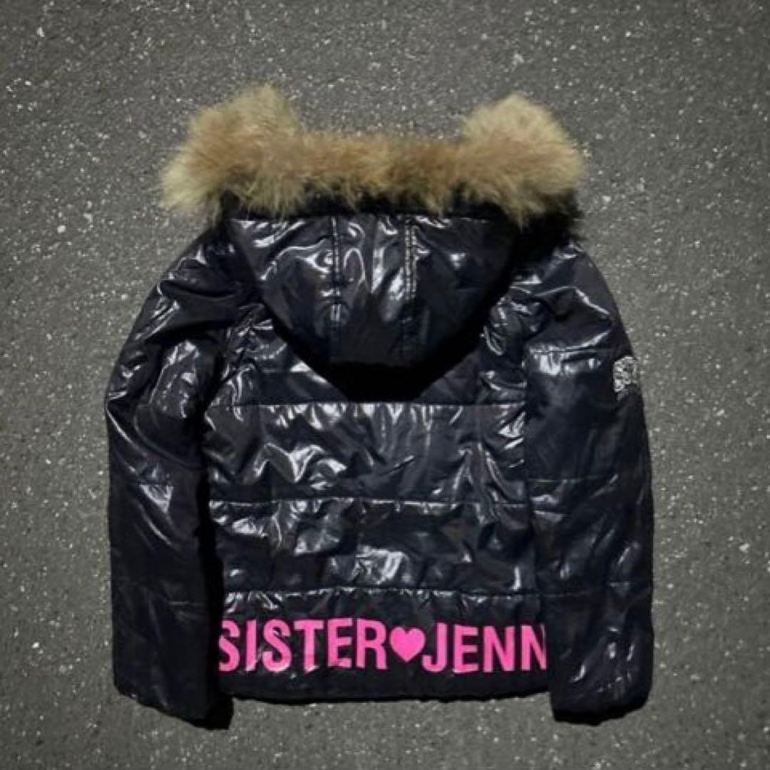 00s archive fur down jacket黒 ギャル男 光沢