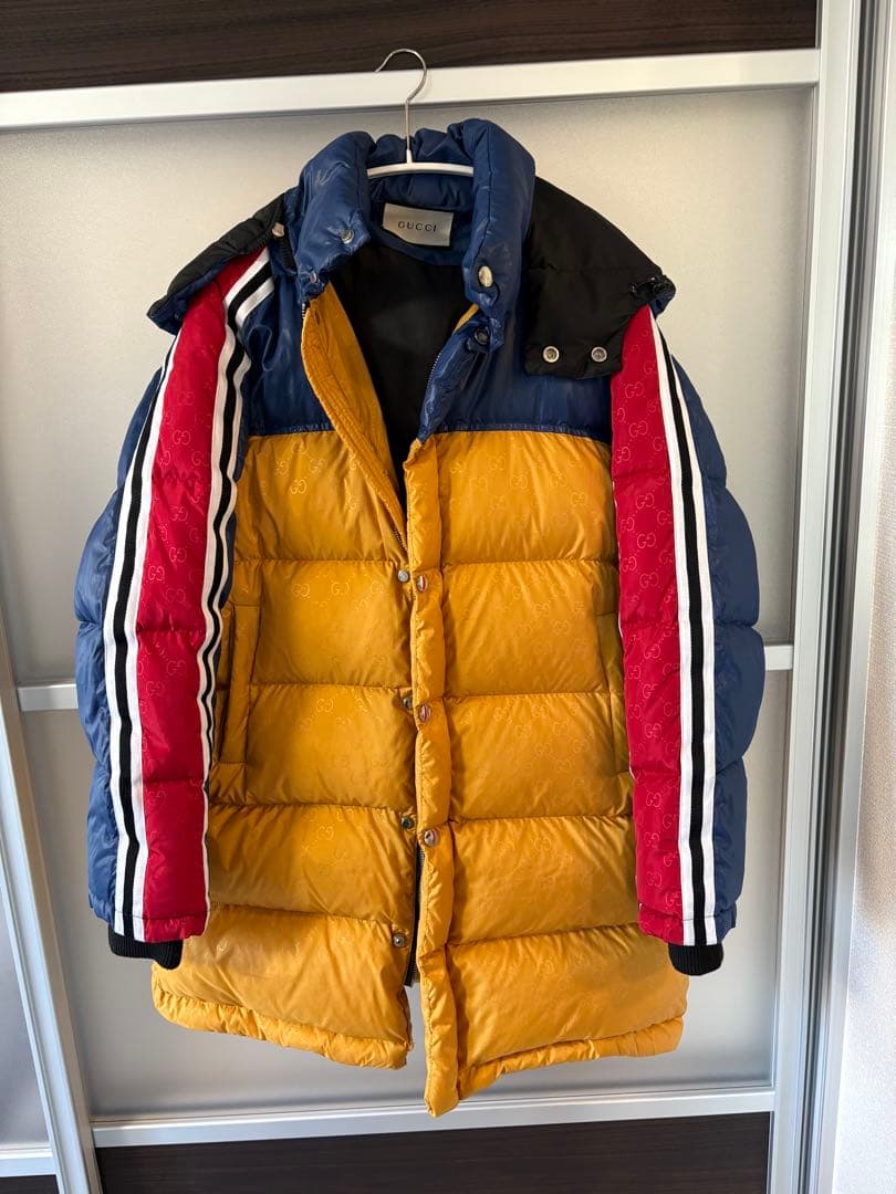 GUCCI マルチカラーダウンジャケット