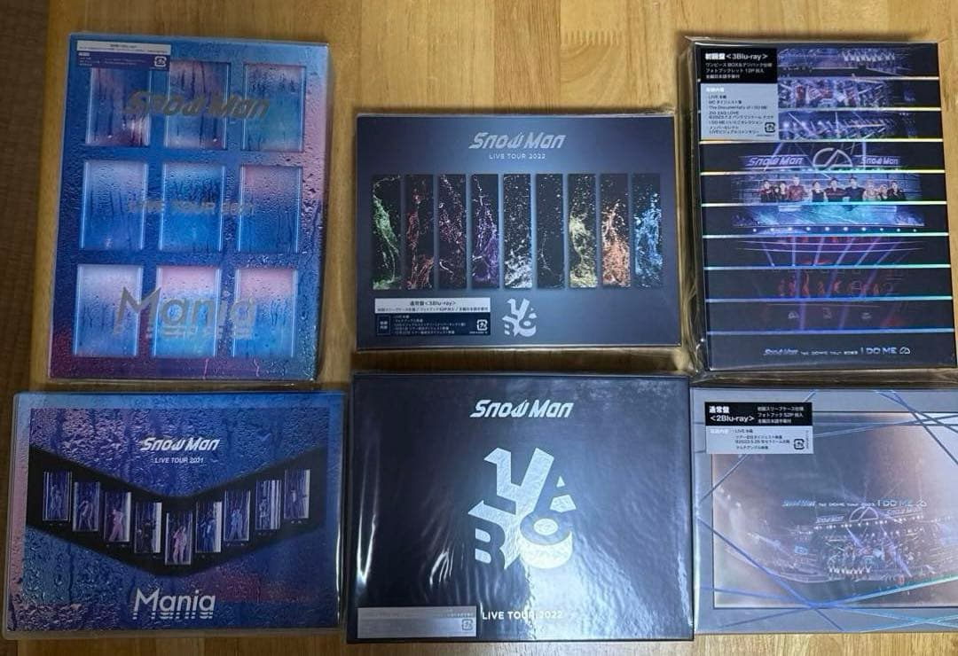 Man ライブ Blu-ray 6枚まとめ売り