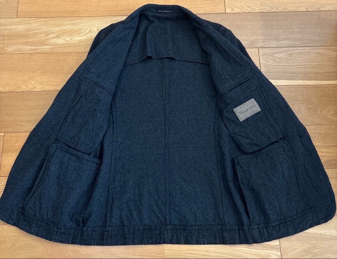 【希少】Y's for men　ウール　 2ボタン　テーラードジャケット